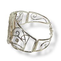 Armband Mandile 1922 Dame Cammei  in Silber Conchiglia 2MBRCM12 - 2MBRCM12